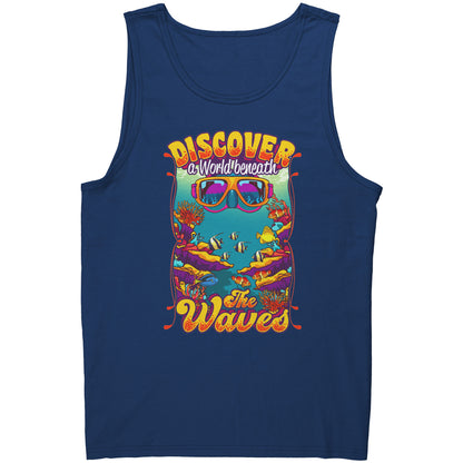 Discover A World Beneath The Waves - Snorkeling Snorkel Tank Top