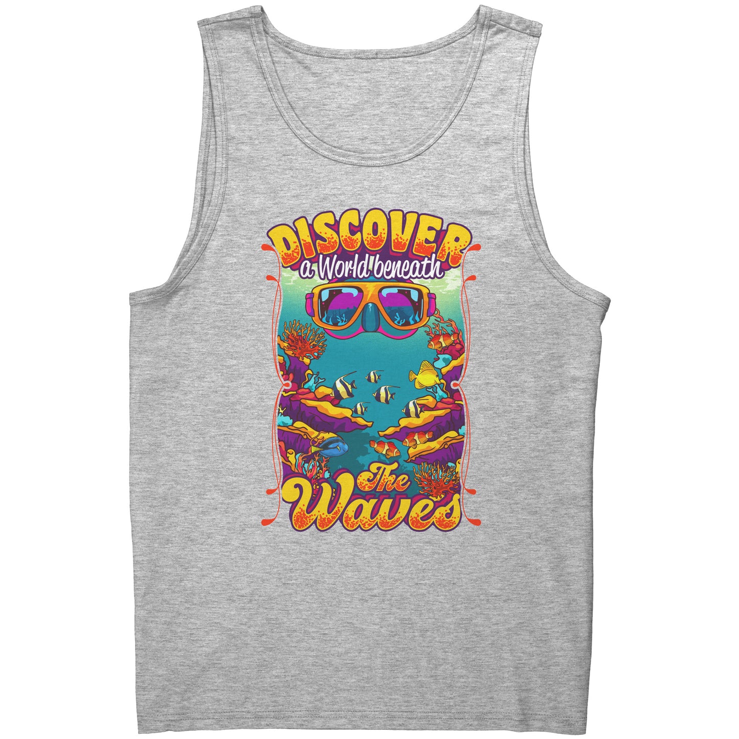 Discover A World Beneath The Waves - Snorkeling Snorkel Tank Top