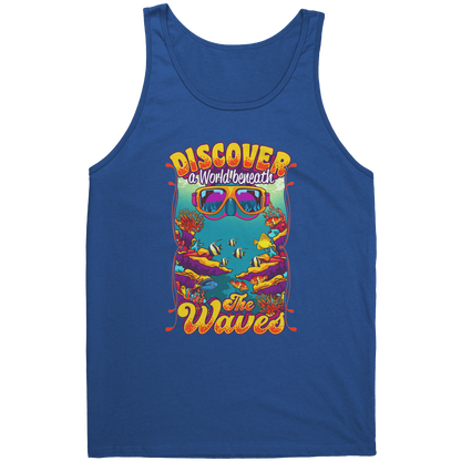 Discover A World Beneath The Waves - Snorkeling Snorkel Tank Top