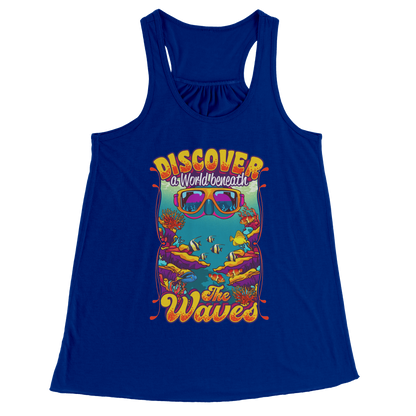 Discover A World Beneath The Waves - Snorkeling Snorkel Tank Top