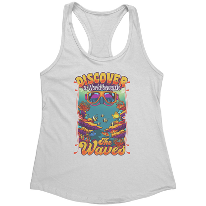 Discover A World Beneath The Waves - Snorkeling Snorkel Tank Top