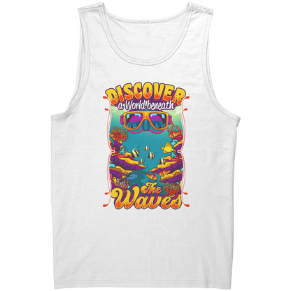 Discover A World Beneath The Waves - Snorkeling Snorkel Tank Top