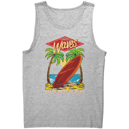 Chase Waves Ride The Sea - Surf Surfer Women Men Surfing Tank Tops