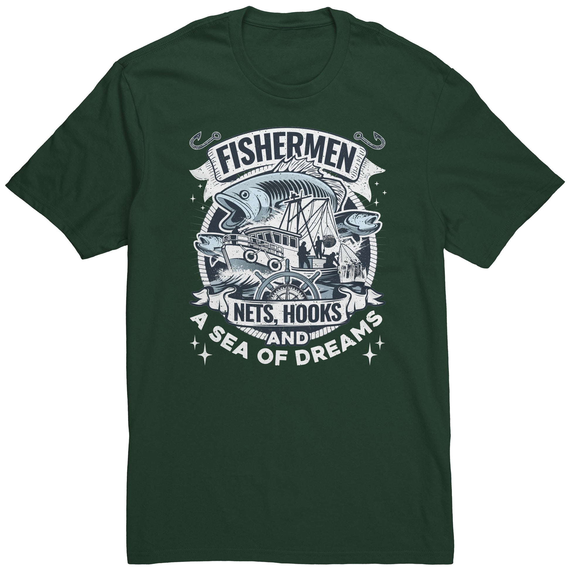 Fishermen Nets, Hooks And A Sea of Dreams