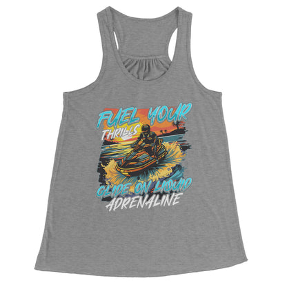 Fuel Your Thrills - Jetski Clothing Jet Skiing Watercraft Tank Top