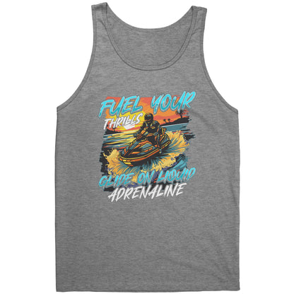 Fuel Your Thrills - Jetski Clothing Jet Skiing Watercraft Tank Top