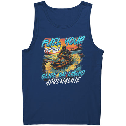 Fuel Your Thrills - Jetski Clothing Jet Skiing Watercraft Tank Top