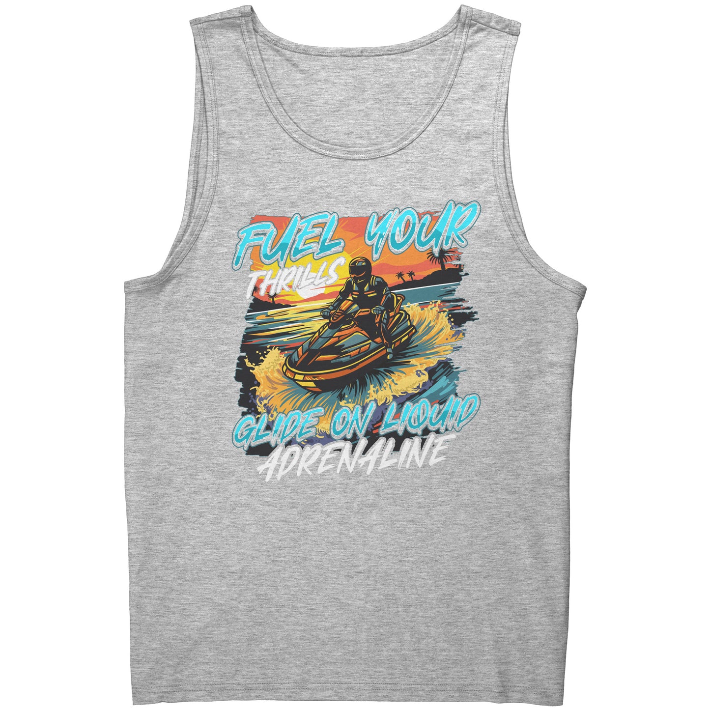 Fuel Your Thrills - Jetski Clothing Jet Skiing Watercraft Tank Top