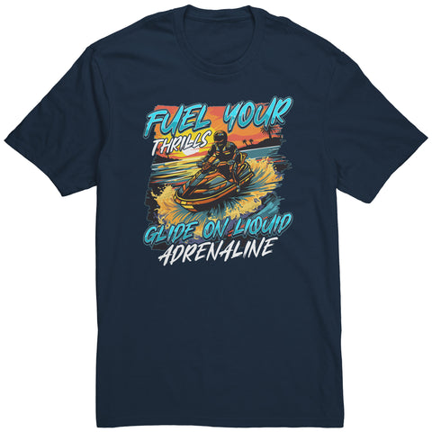 Fuel Your Thrills - Jetski Clothing Jet Skiing Watercraft T-Shirt