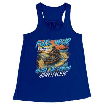 Fuel Your Thrills - Jetski Clothing Jet Skiing Watercraft Tank Top