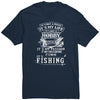 Image of It's My Passion It's Fishing - Funny Humor Fishing Graphic T-Shirt