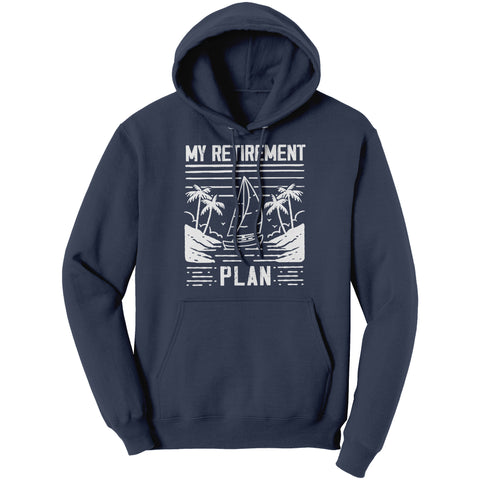 My Retirement Plan - Minimalistic Boating Boat T-Shirt