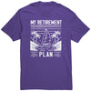 Image of My Retirement Plan - Minimalistic Boating Boat T-Shirt
