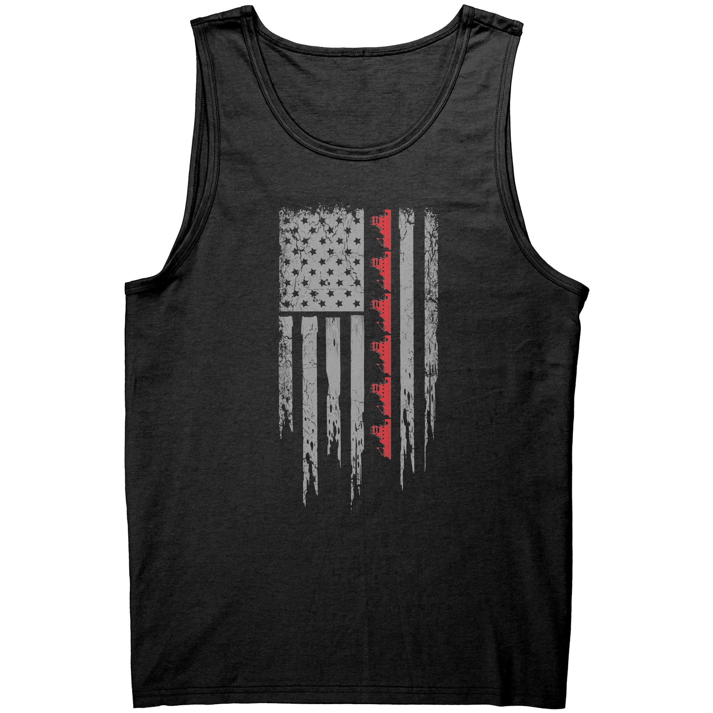 Patriotic Towboater Flag July 4th Tank Top