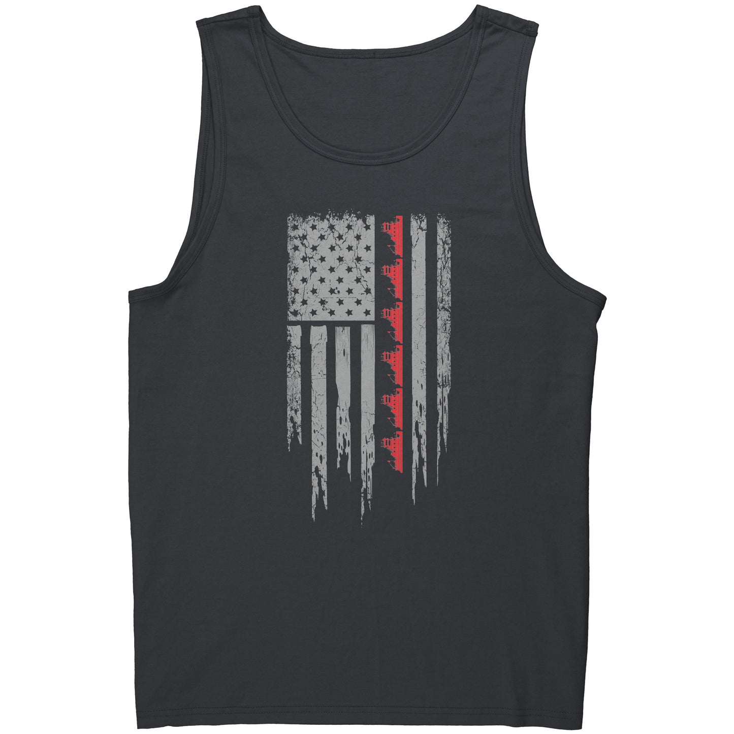 Patriotic Towboater Flag July 4th Tank Top