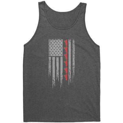 Patriotic Towboater Flag July 4th Tank Top