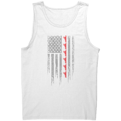 Patriotic Towboater Flag July 4th Tank Top