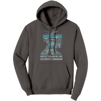 Protect_Oceankind_And_You_Protect_Humank_Charcoal_Front_Mockup.png