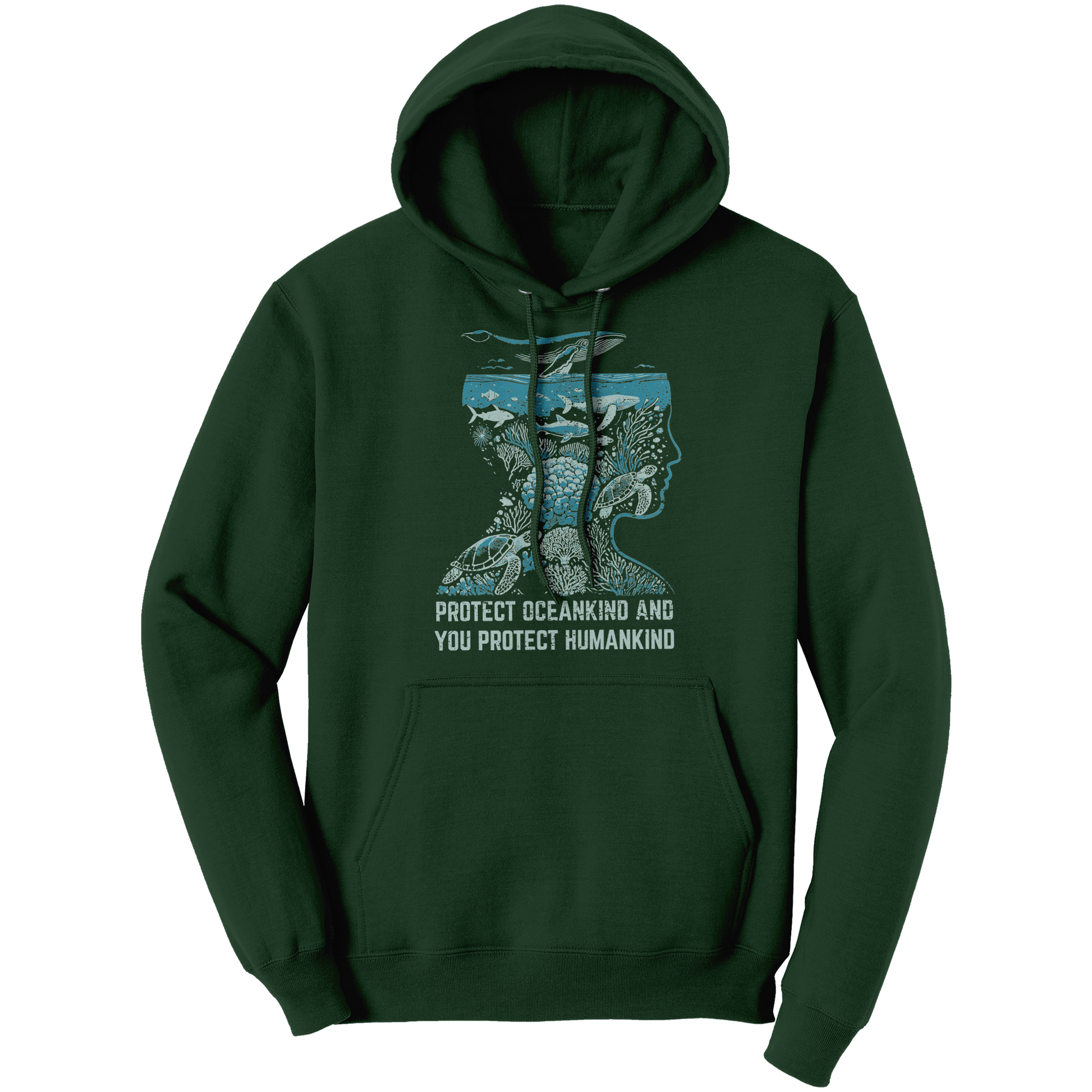 Protect_Oceankind_And_You_Protect_Humank_Dark_Green_Front_Mockup.png