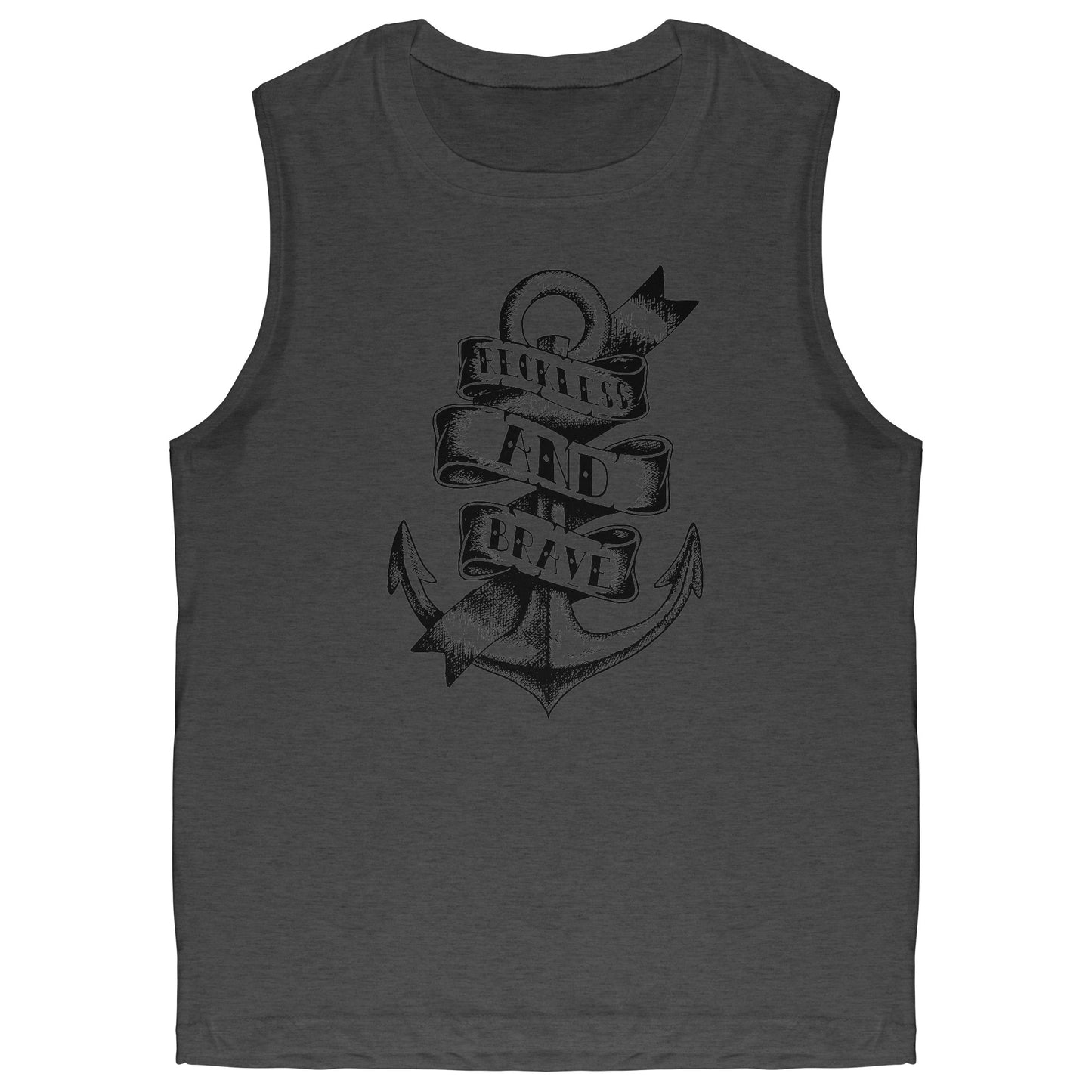 Reckless and Brave Towboater Anchor Tank Top