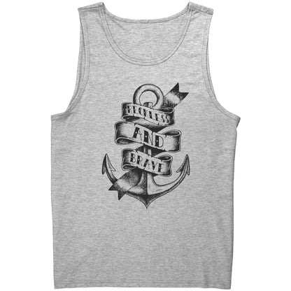 Reckless and Brave Towboater Anchor Tank Top