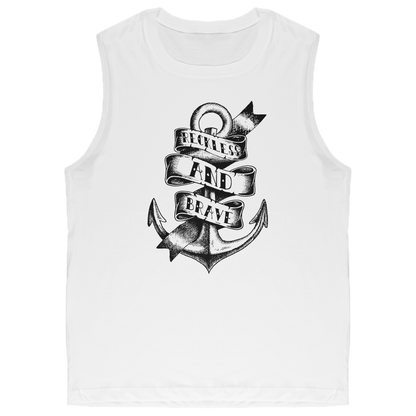 Reckless and Brave Towboater Anchor Tank Top