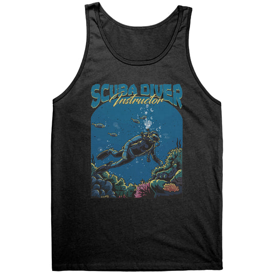 Scuba Diver Instructor - Scuba Diving Dive Coach Tank Top