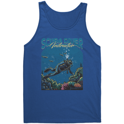 Scuba Diver Instructor - Scuba Diving Dive Coach Tank Top