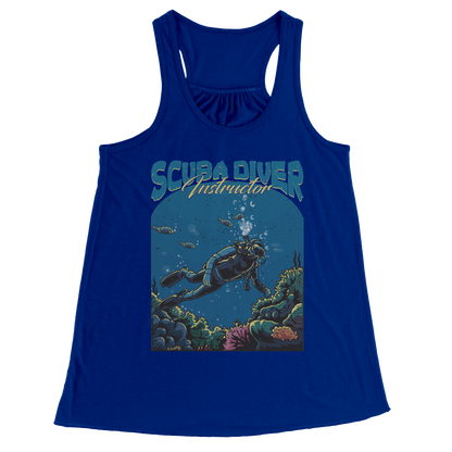 Scuba Diver Instructor - Scuba Diving Dive Coach Tank Top