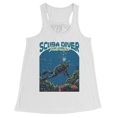 Scuba Diver Instructor - Scuba Diving Dive Coach Tank Top