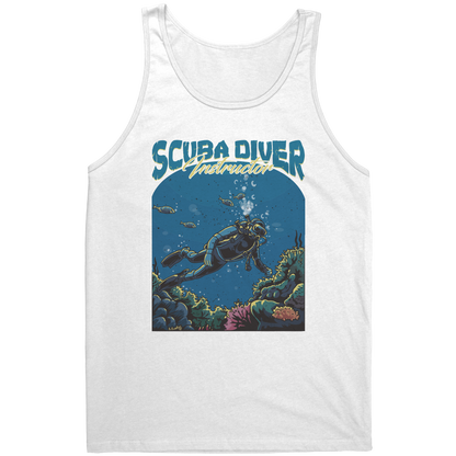 Scuba Diver Instructor - Scuba Diving Dive Coach Tank Top