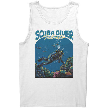 Scuba Diver Instructor - Scuba Diving Dive Coach Tank Top