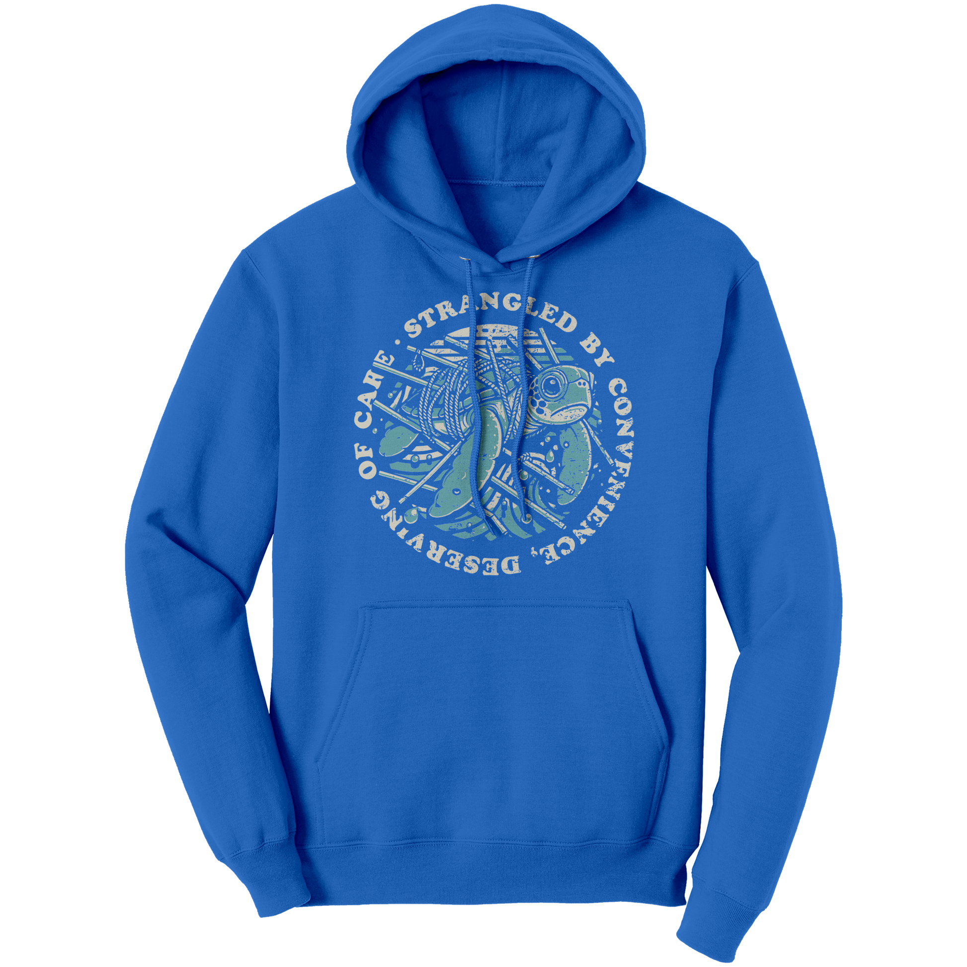 Strangled_by_Convenience__Turtle_World__Royal_Front_Mockup.png