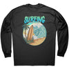 Image of Surfing Instructor Beach Surfboard Waves - Surf Surfer Surfing Coach T-Shirt
