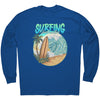 Image of Surfing Instructor Beach Surfboard Waves - Surf Surfer Surfing Coach T-Shirt