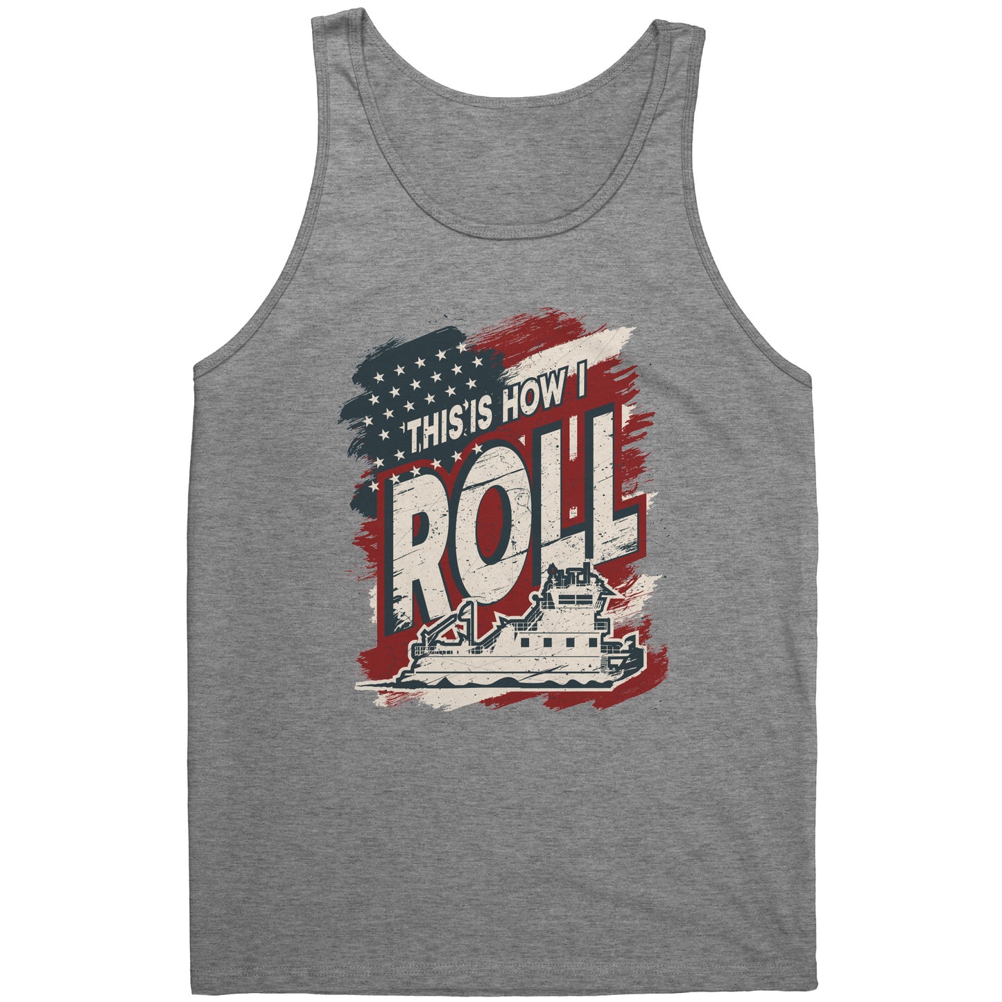 This Is How I Roll - Towboater River Rat Tank Top