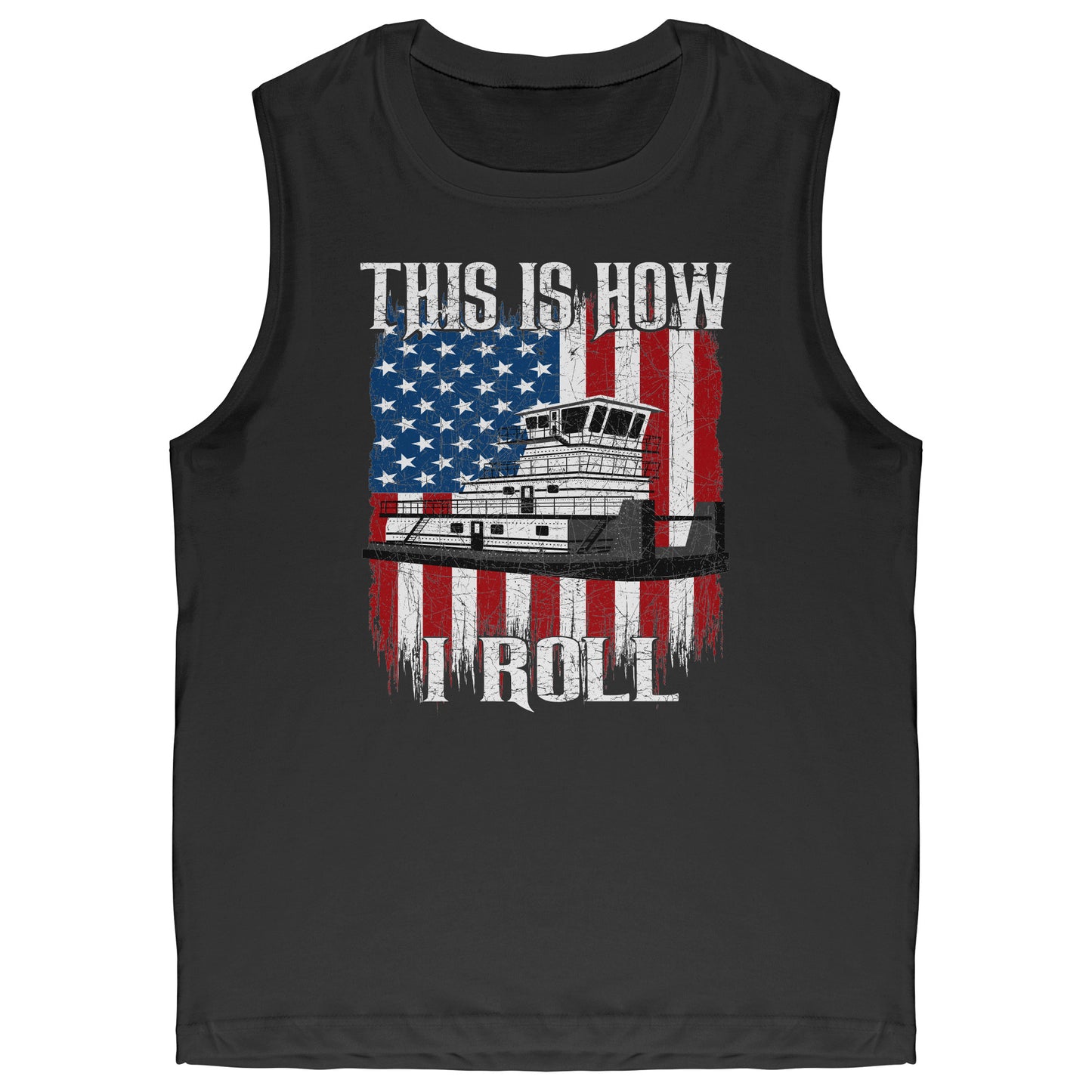 This Is How Towboaters Roll - River Rat Tank Top