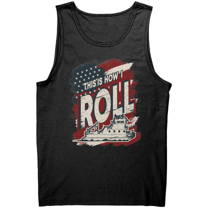 This Is How I Roll - Towboater River Rat Tank Top