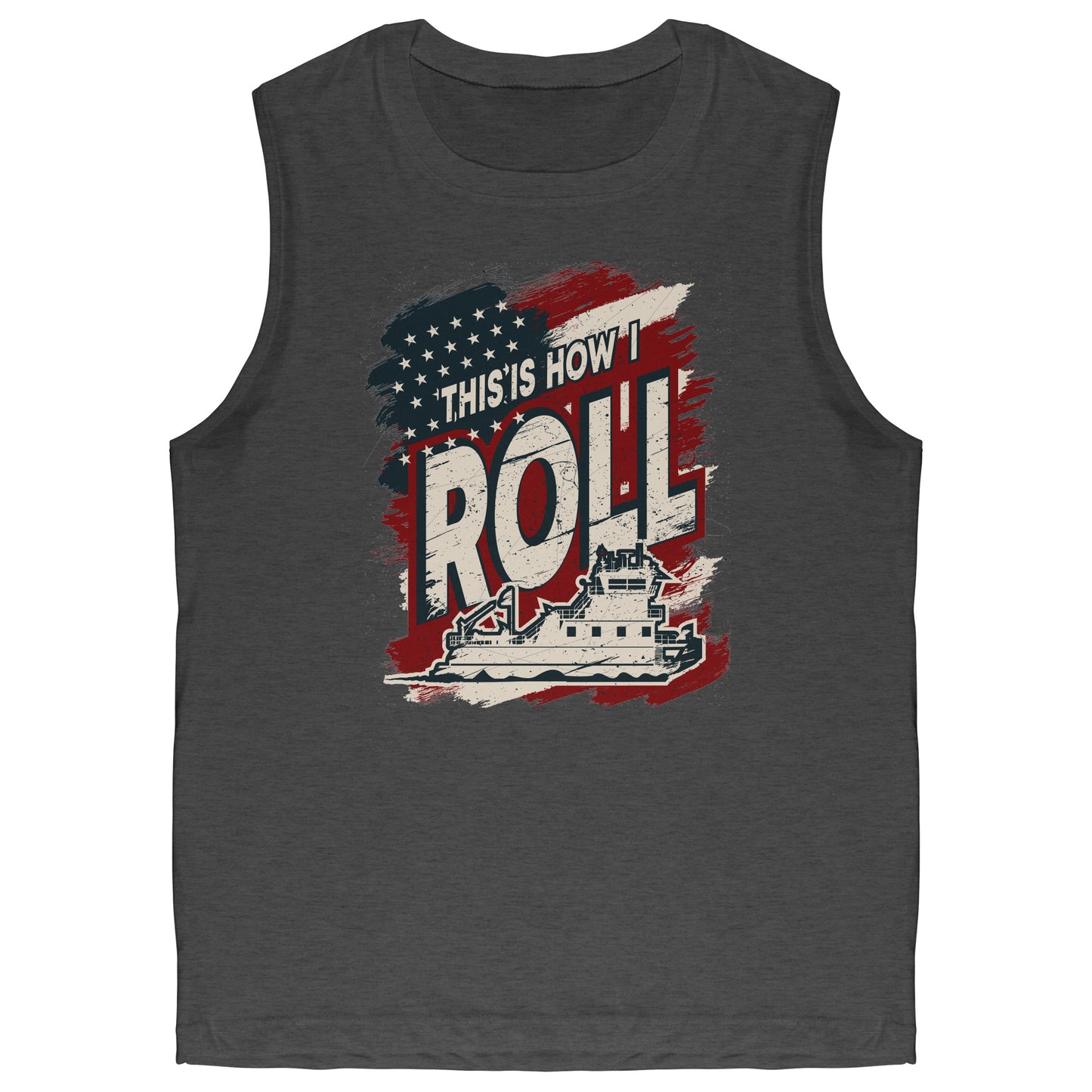 This Is How I Roll - Towboater River Rat Tank Top