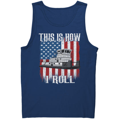 This Is How Towboaters Roll - River Rat Tank Top