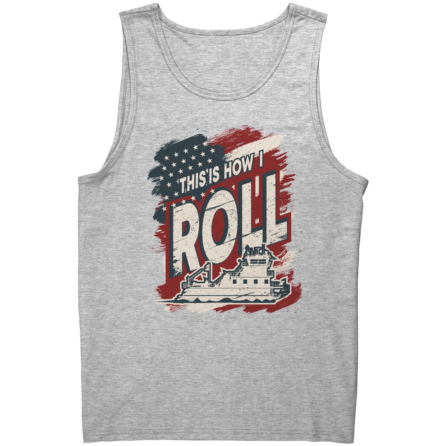 This Is How I Roll - Towboater River Rat Tank Top