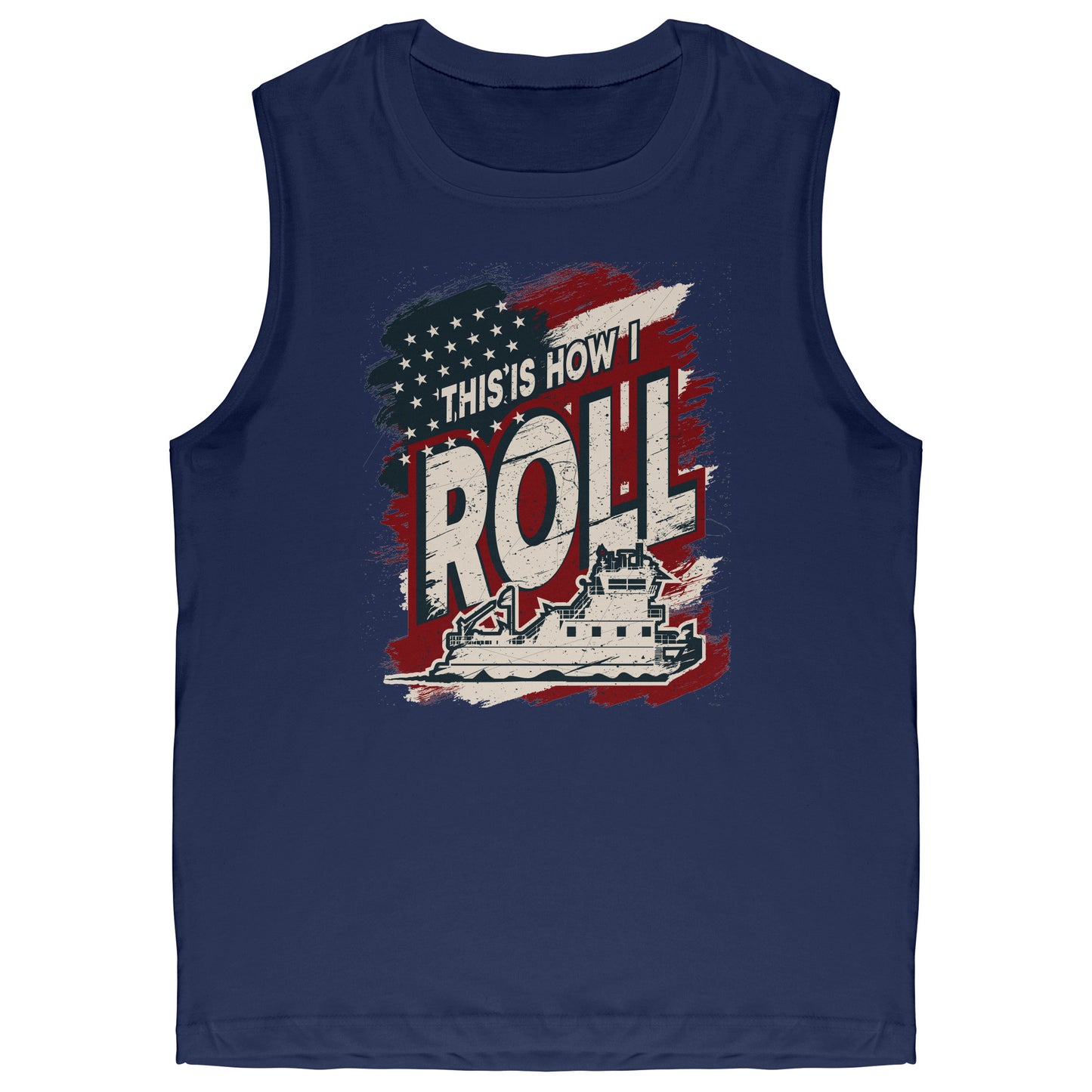 This Is How I Roll - Towboater River Rat Tank Top