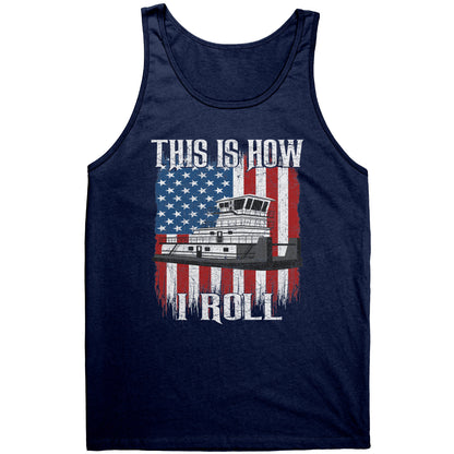 This Is How Towboaters Roll - River Rat Tank Top