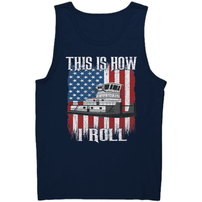 This Is How Towboaters Roll - River Rat Tank Top