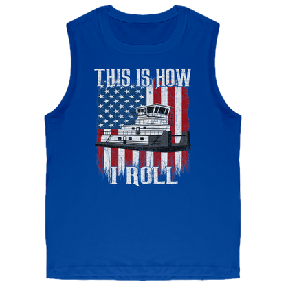 This Is How Towboaters Roll - River Rat Tank Top