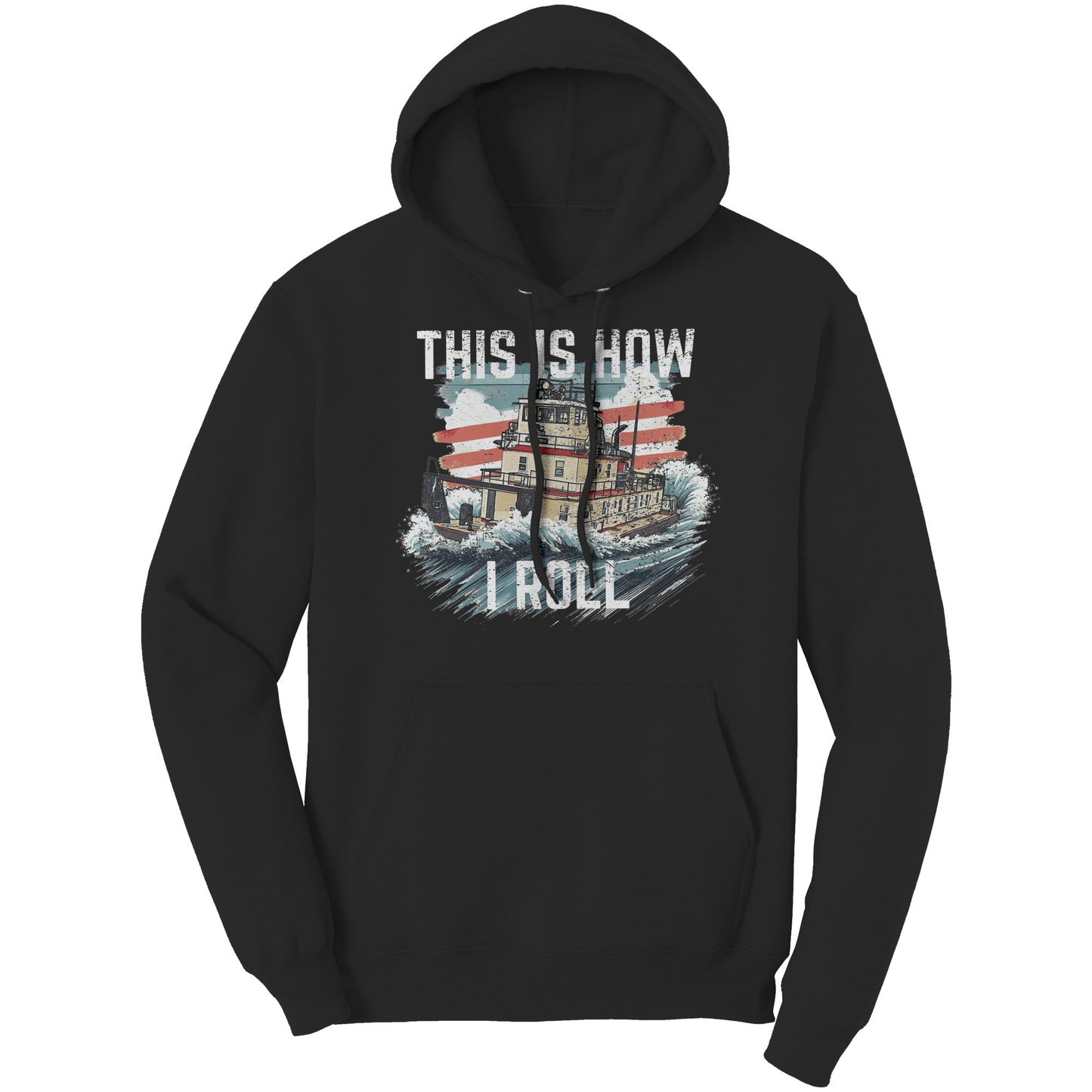This Is How Towboaters Roll River Rat T-Shirt