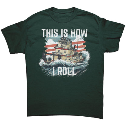 This Is How Towboaters Roll River Rat T-Shirt