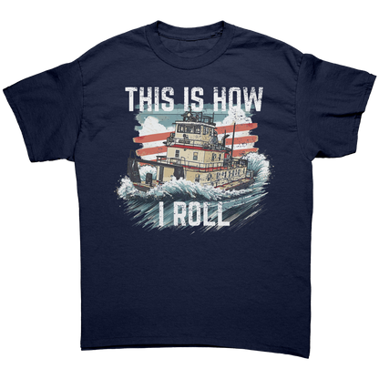 This Is How Towboaters Roll River Rat T-Shirt