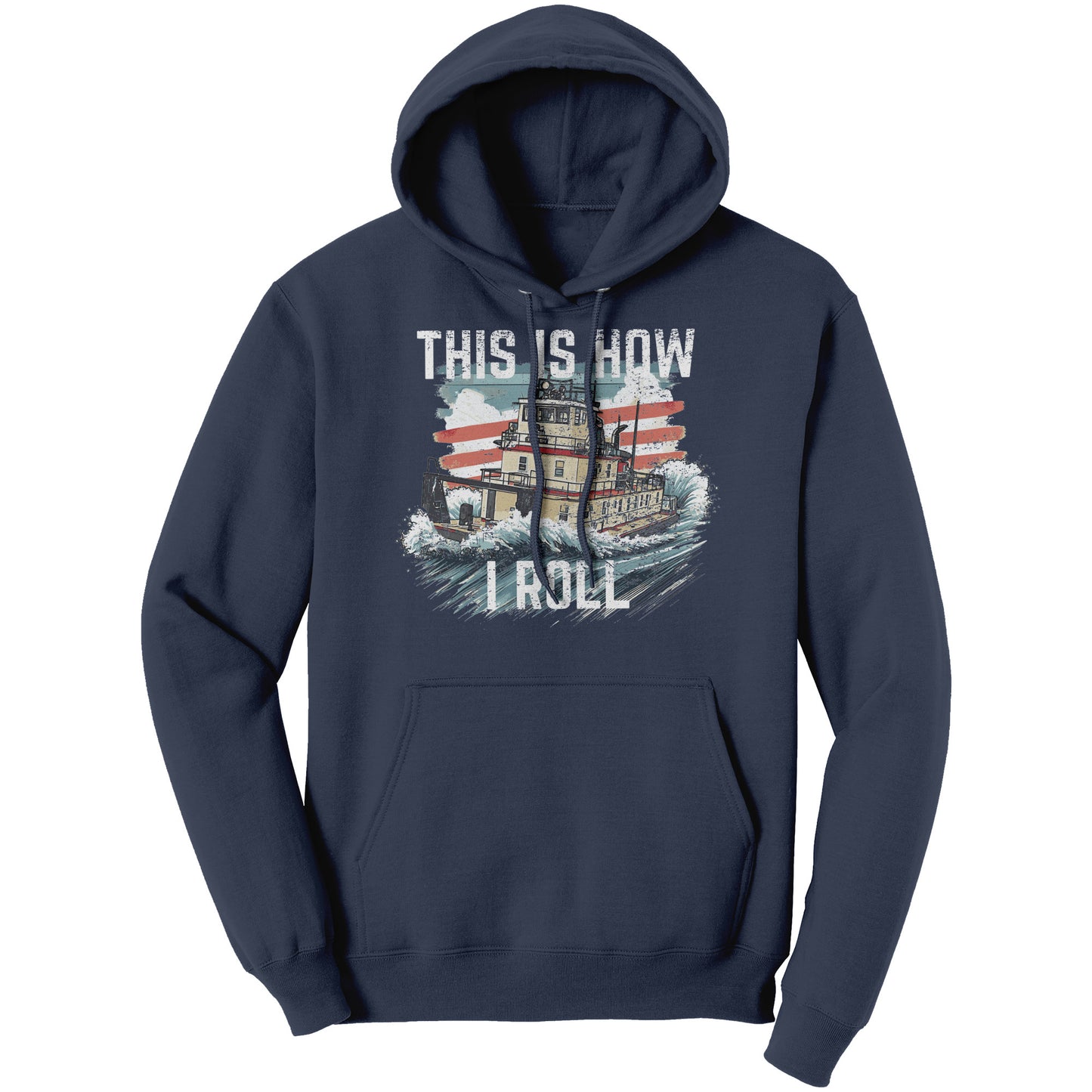 This Is How Towboaters Roll River Rat T-Shirt