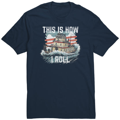 This Is How Towboaters Roll River Rat T-Shirt